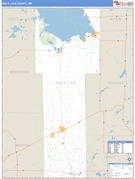 Mille Lacs County, MN Digital Map Basic Style